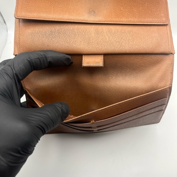 Louis Vuitton Brown Monogram Wallet w/ COA - Picture 8 of 8